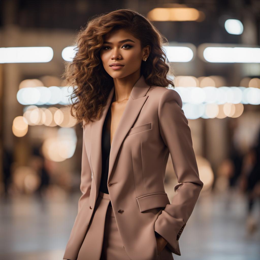 Zendaya wear suit by dglover4444 on DeviantArt