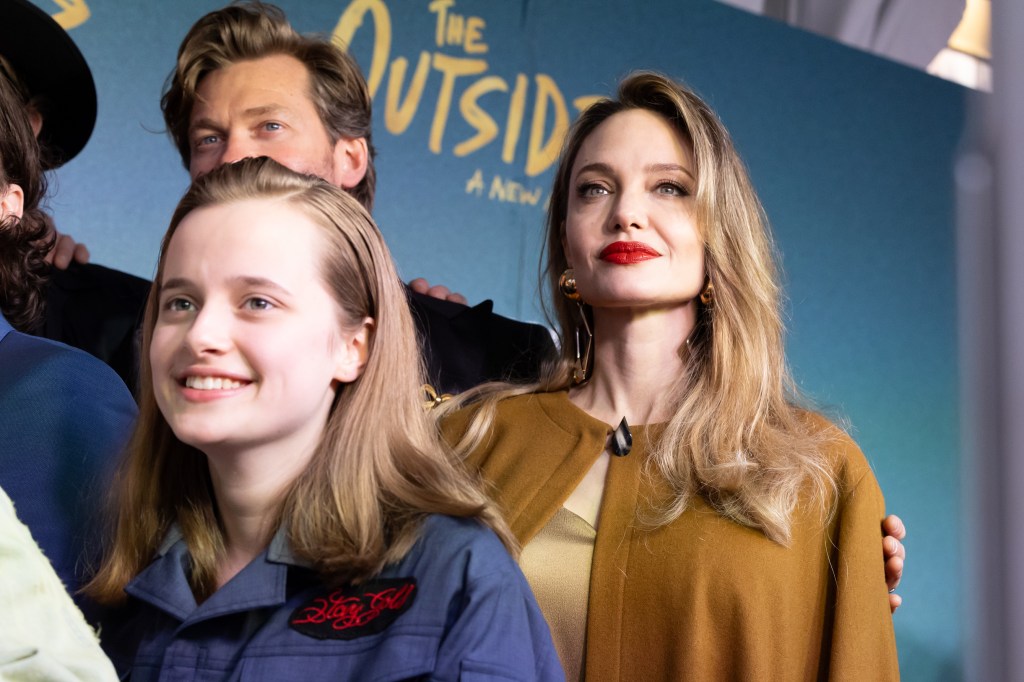 Angelina Jolie talks working with daughter on 'The Outsiders'