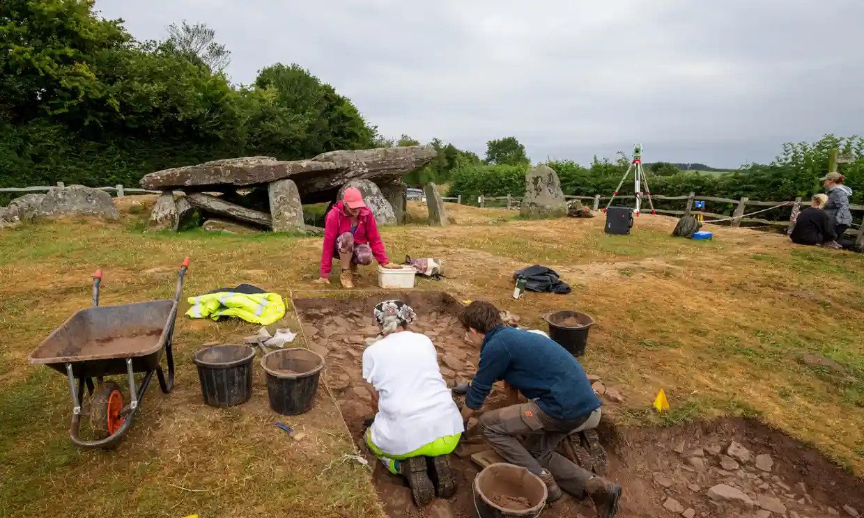 Neolithic Tomb Linked to King Arthur Investigated in England