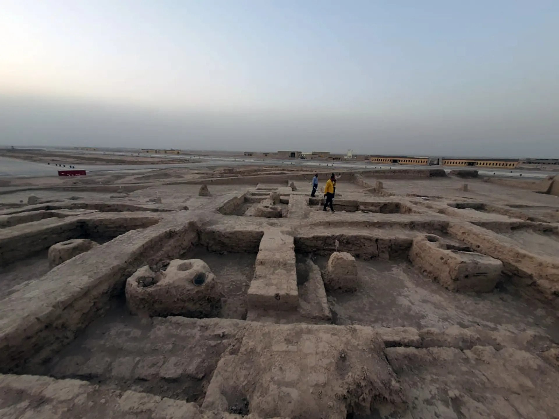 Archaeologists uncover the ancient city and hundreds of artefacts close to Baghdad