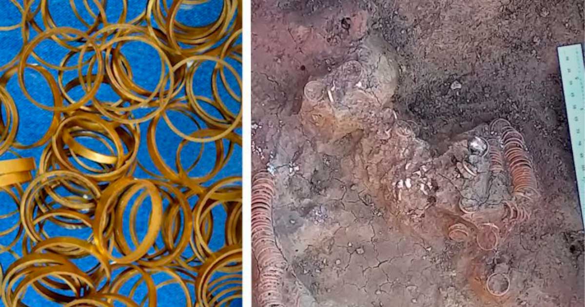 Romanian Archaeologists Unearth Gold-Filled Grave from 4,500 BC