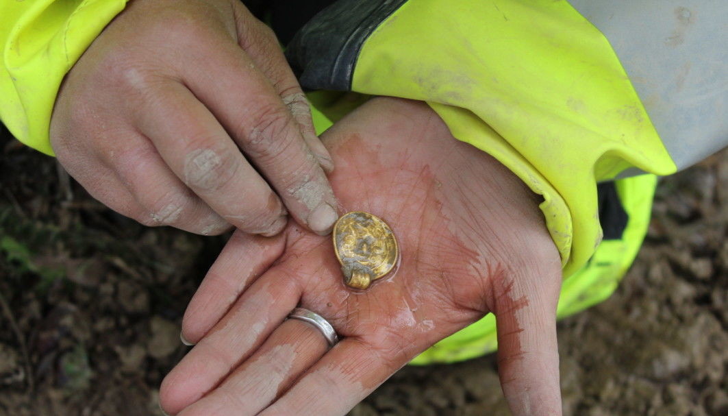 A cache of 1,500-Year-Old Gold Pendants Found in Norway