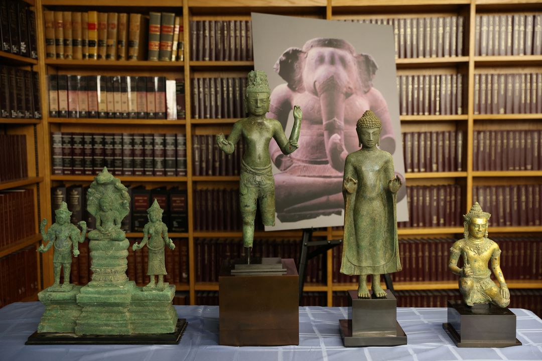 U.S. Repatriates Looted Artifacts to Cambodia