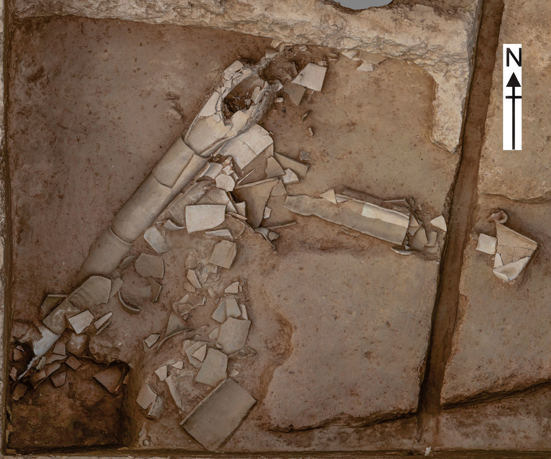 3,000-Year-Old Road, Drainage Pipe Unearthed in China 3,000-Year-Old Road, Drainage Pipe Unearthed in China