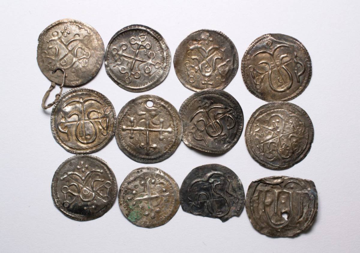 Rare silver coins minted by Viking king Harald Bluetooth were found in Finland