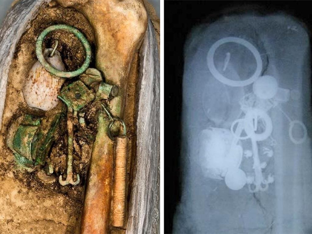 1,500-year-old grave in Germany unveils ancient accessories, linking Roman and Bavarian traditions