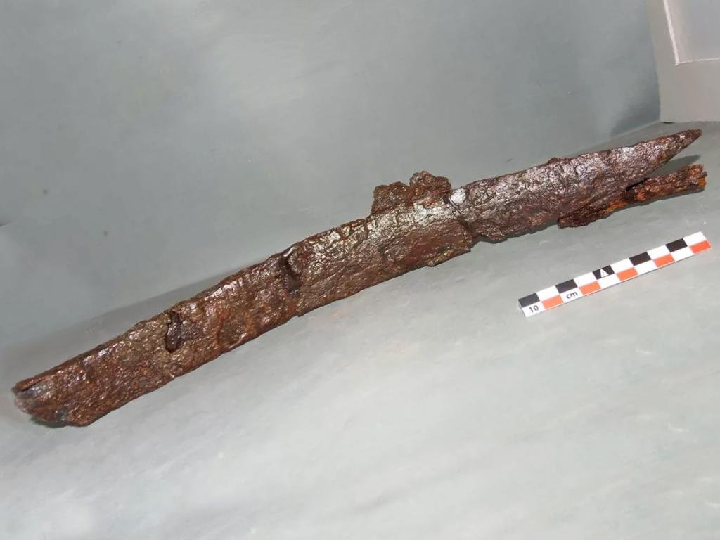 Rare Medieval Saber possibly wielded by Turkish pirates discovered in Greece