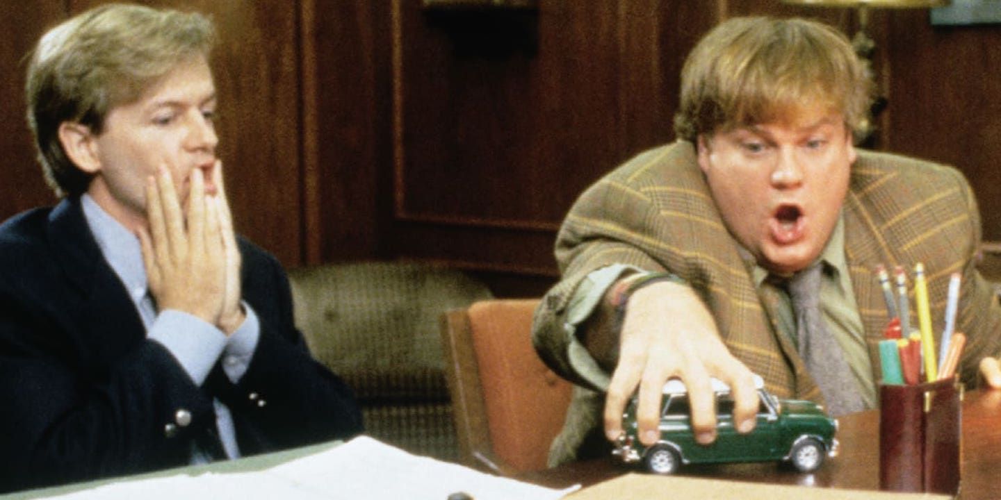 Perfectly Edited Tommy Boy & Shark Tank Crossover Is More Intense Than An Actual Episode Of The ABC Show