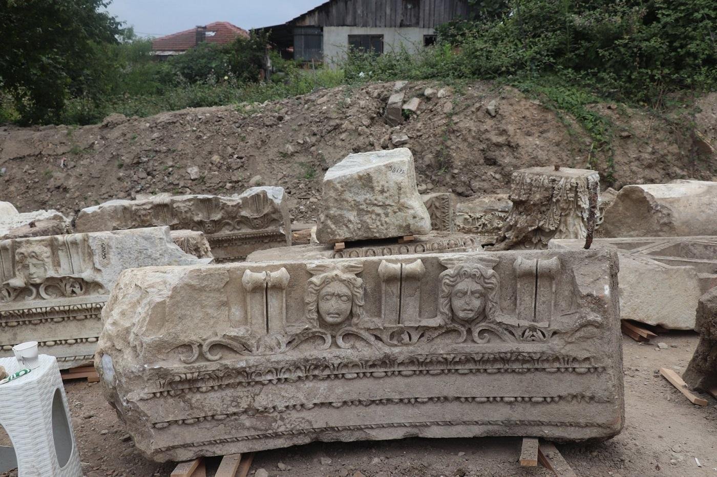 Romen-era marble blocks discovered in Turkey’s Prusias ad Hypium