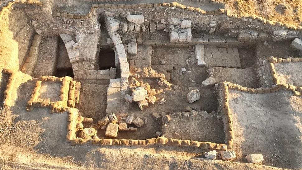 Archaeologists uncover Roman military amphitheater with blood-red walls near ‘Armageddon’