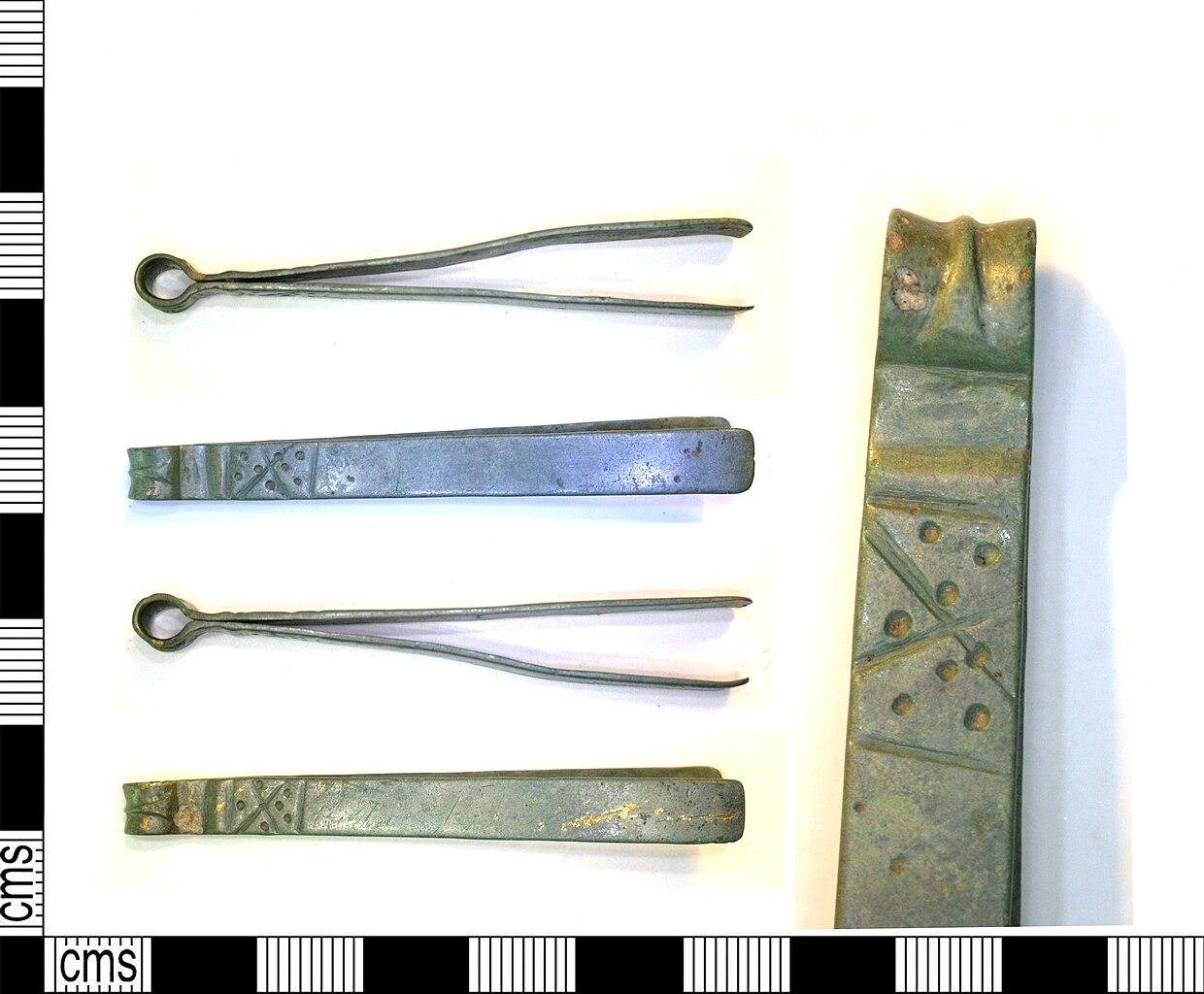 The Roman Britons used these tweezers to remove body hair The Roman Britons used these tweezers to remove body hair