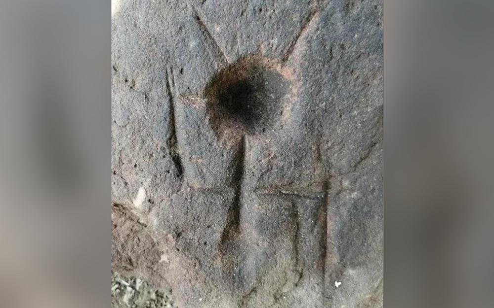 Archaeologists return to mysterious carving site on Shropshire hill Archaeologists return to mysterious carving site on Shropshire hill