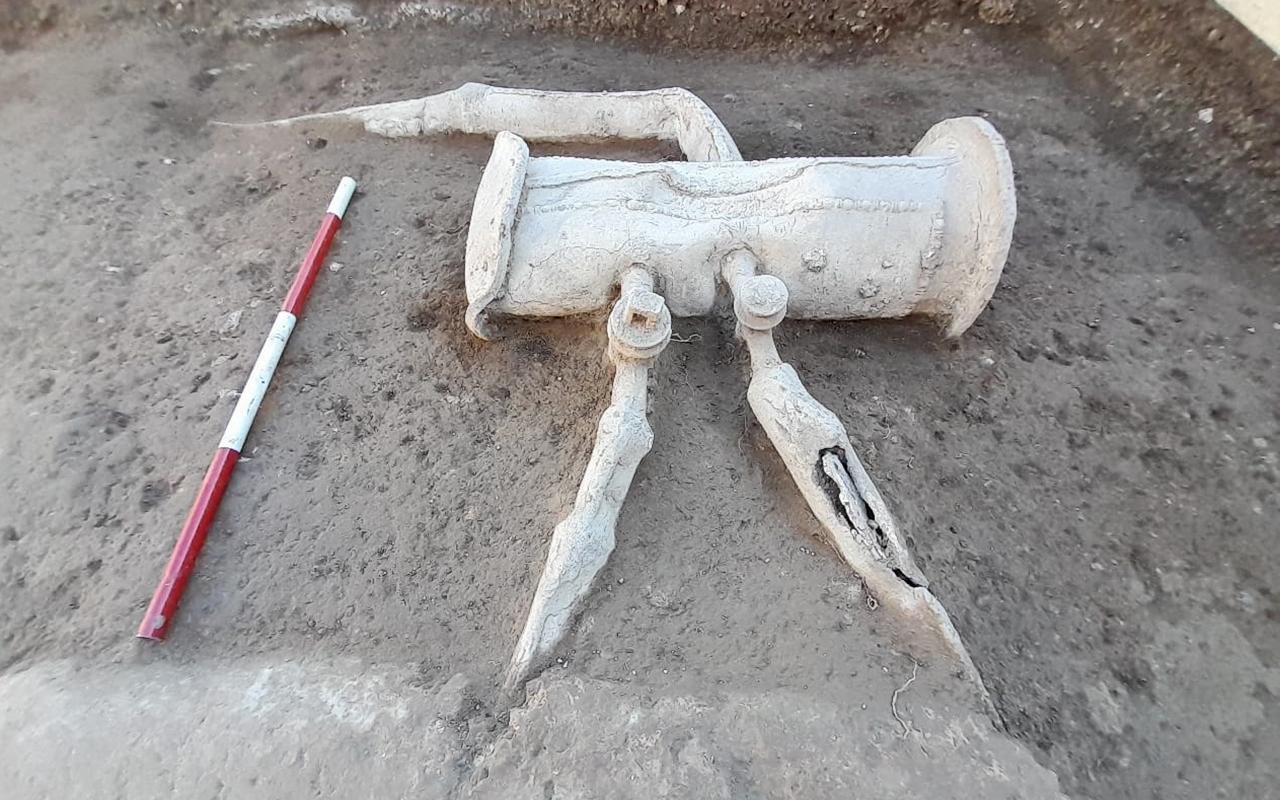 Roman water system uncovered at Stabiae, near Pompeii