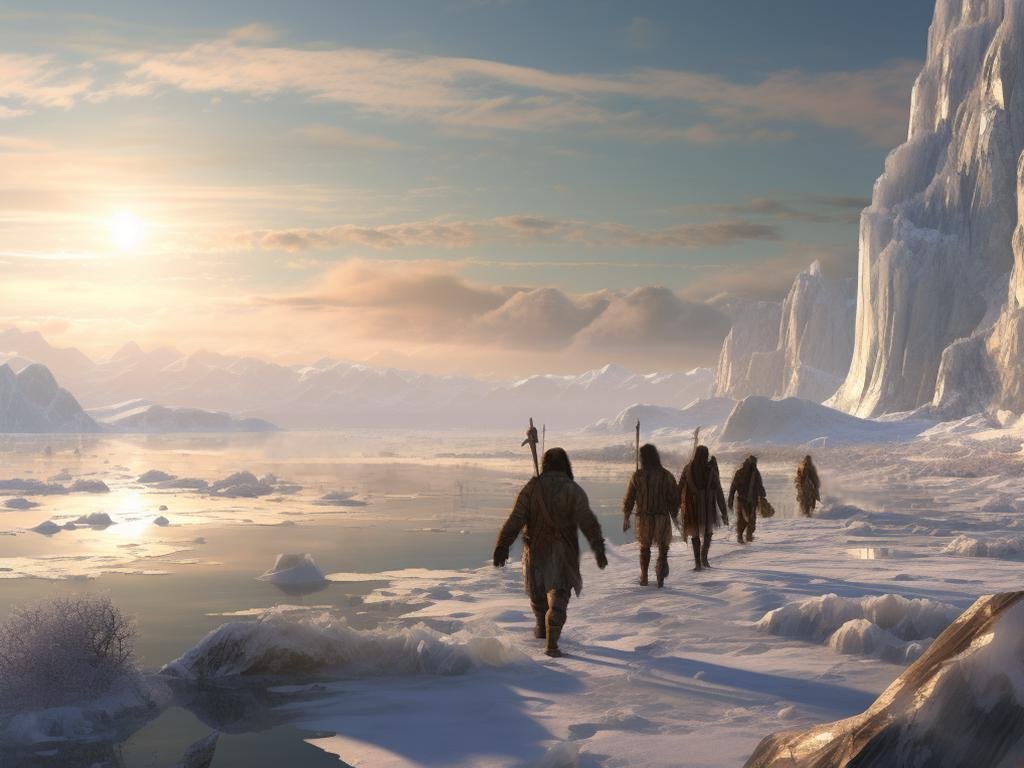 The first Americans may have arrived by a sea ice highway as early as 24,000 years ago