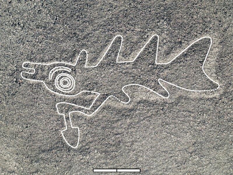 AI uncovers 303 new Nazca geoglyphs, including knife-wielding orca and alien figures in Peru