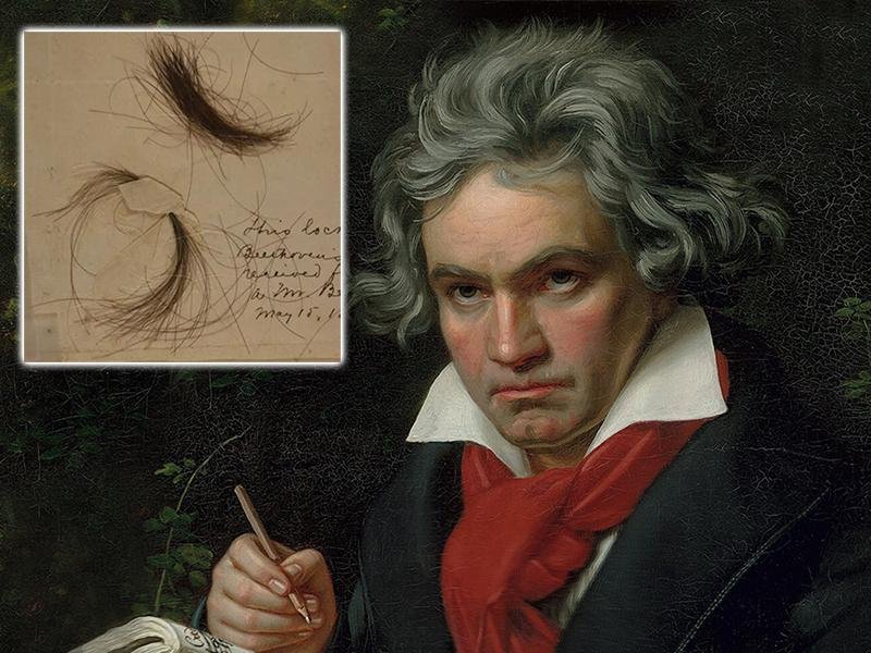 New analysis of Beethoven’s hair reveals the mysteries of his deafness and illnesses