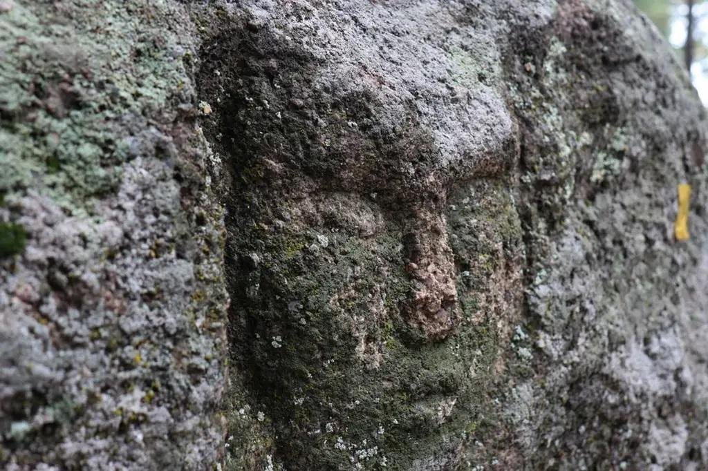 Mysterious Bronze Age human face carving discovered in Kazakhstan