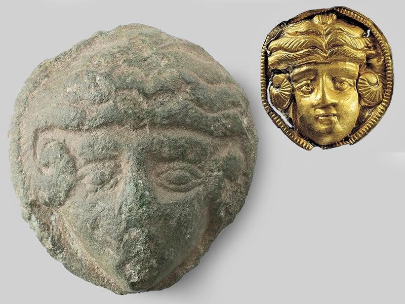 Unique bronze fitting depicting Alexander the Great unearthed in Denmark