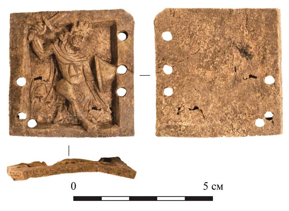 Byzantine bone plaque discovered in Suzdal Byzantine bone plaque discovered in Suzdal