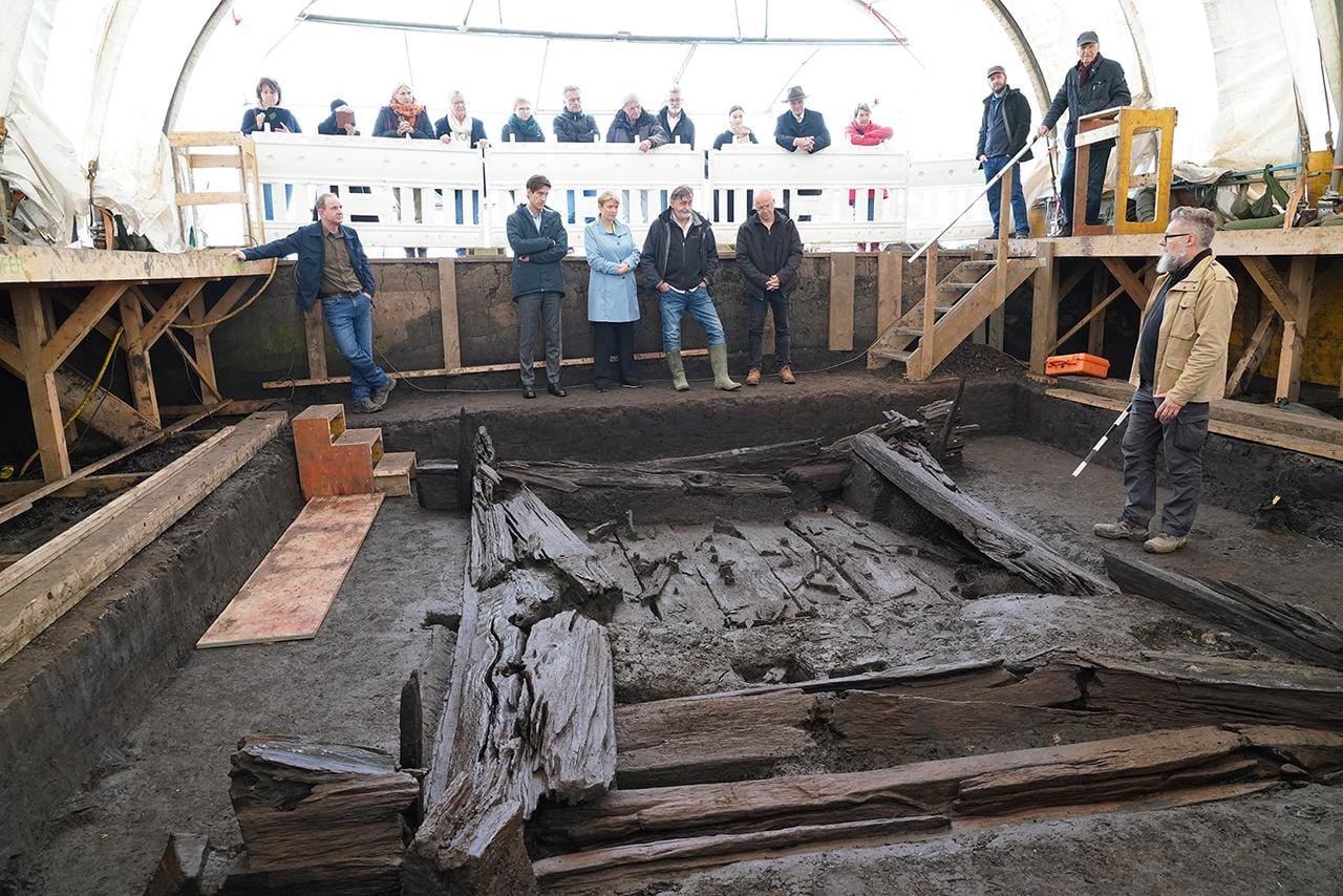 Early Celtic burial chamber from the 6th century BCE discovered in Germany