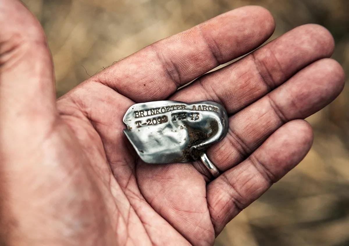 Co-pilot’s dog tag discovered at WWII B-17 Flying Fortress wreck site