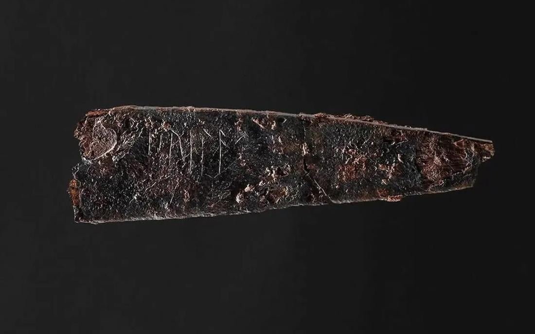 2,000-year-old knife with Denmark’s oldest runic inscription discovered on Funen