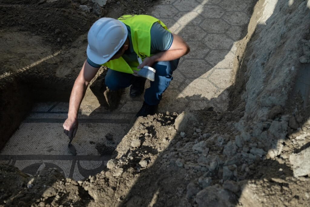 Ancient mosaic unearthed in Albania reveals 1900-year-old luxurious villa