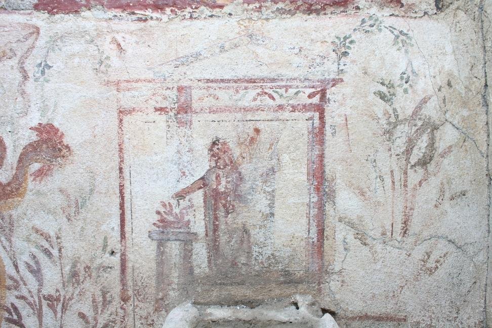 Electoral inscriptions discovered inside a house in Pompeii