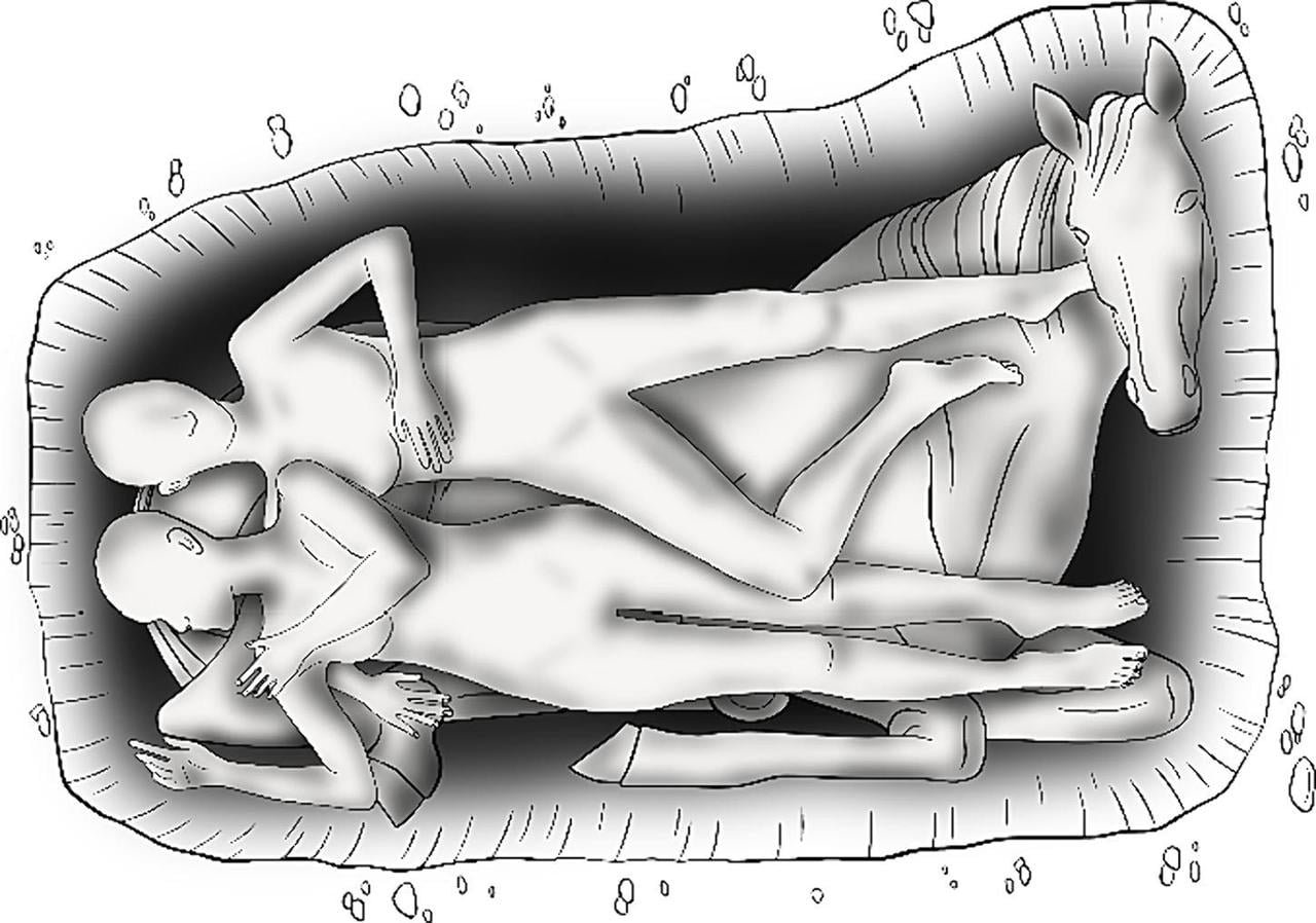 First mother-daughter burial from Roman period in Austria discovered First mother-daughter burial from Roman period in Austria discovered
