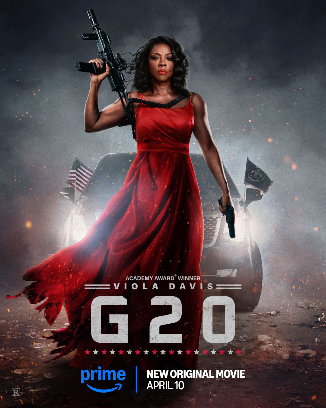 Viola Davis Is A Gun-Slinging Action Hero Tasked With Saving The World In G20 Poster