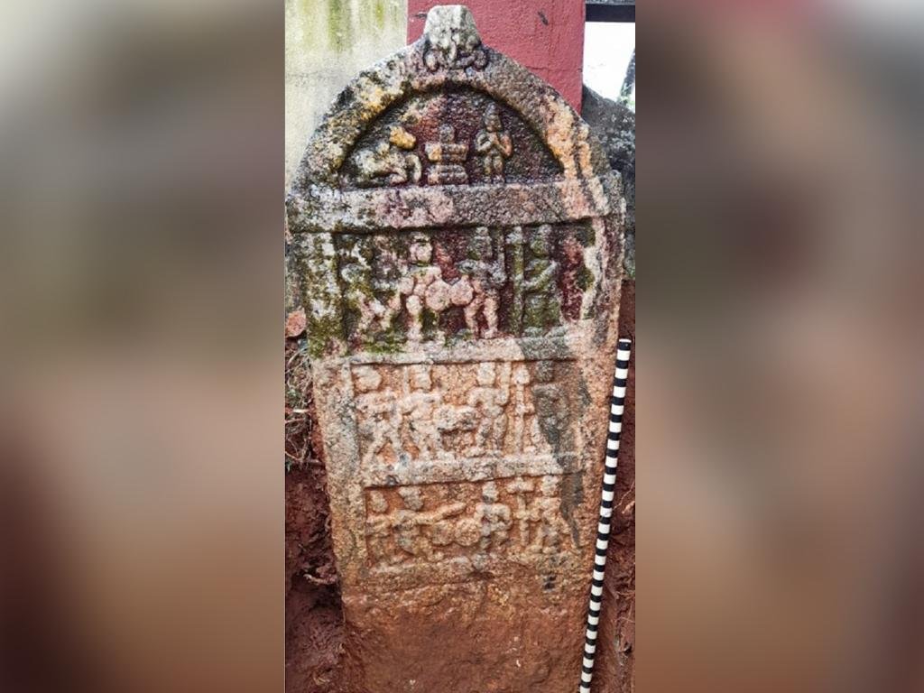 ‘Hero’ stone from Vijayanagar Empire unearthed in Teggarse