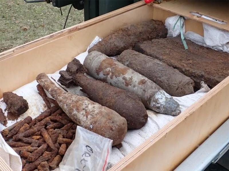 Mine clearance on Westerplatte Peninsula reveals 4,700 WWII explosives and artifacts Mine clearance on Westerplatte Peninsula reveals 4,700 WWII explosives and artifacts