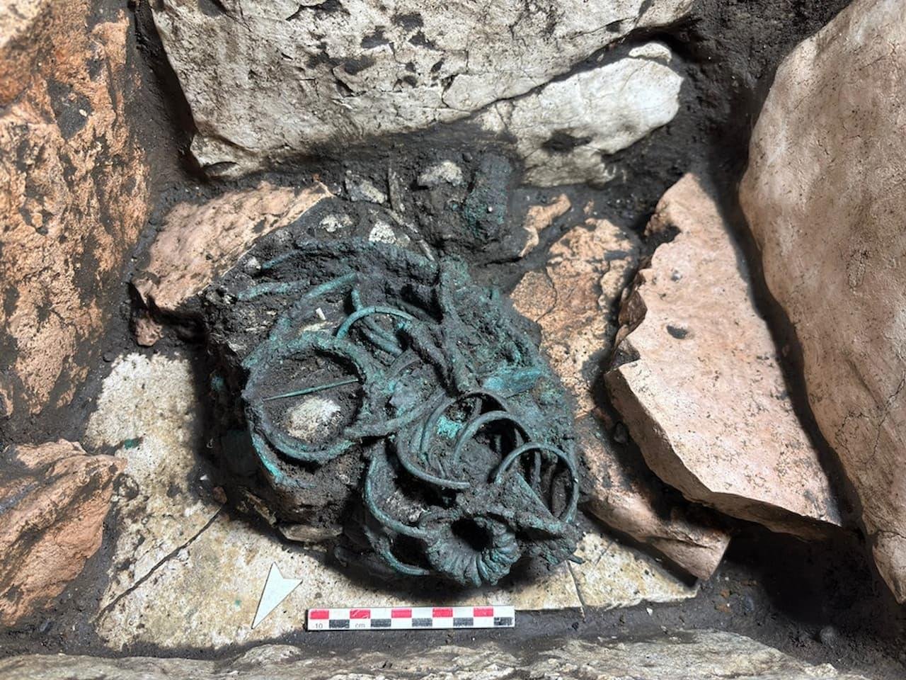 Archaeologists uncover monumental Iron Age necropolis in Trento, Italy