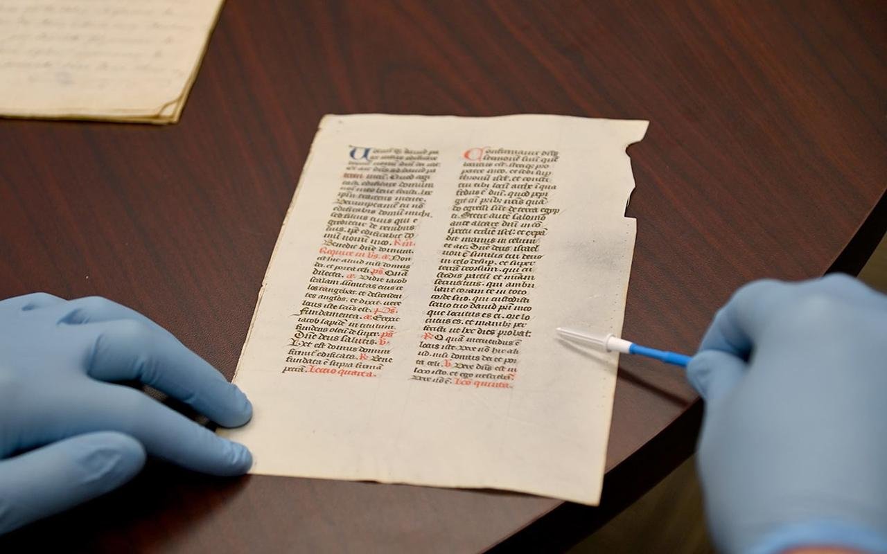 Cytology brush technique unlocks medieval DNA clues from parchment pages