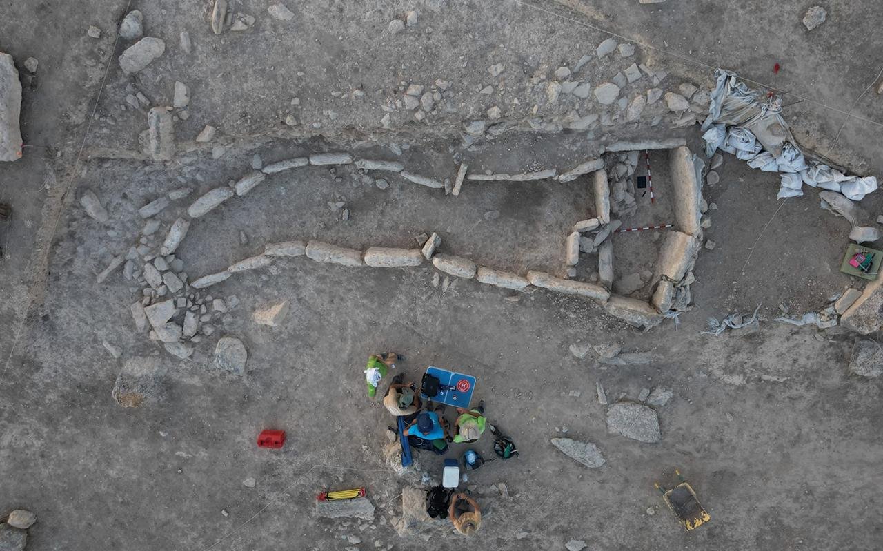 Two megalithic dolmens discovered at the La Lentejuela Teba necropolis in Spain