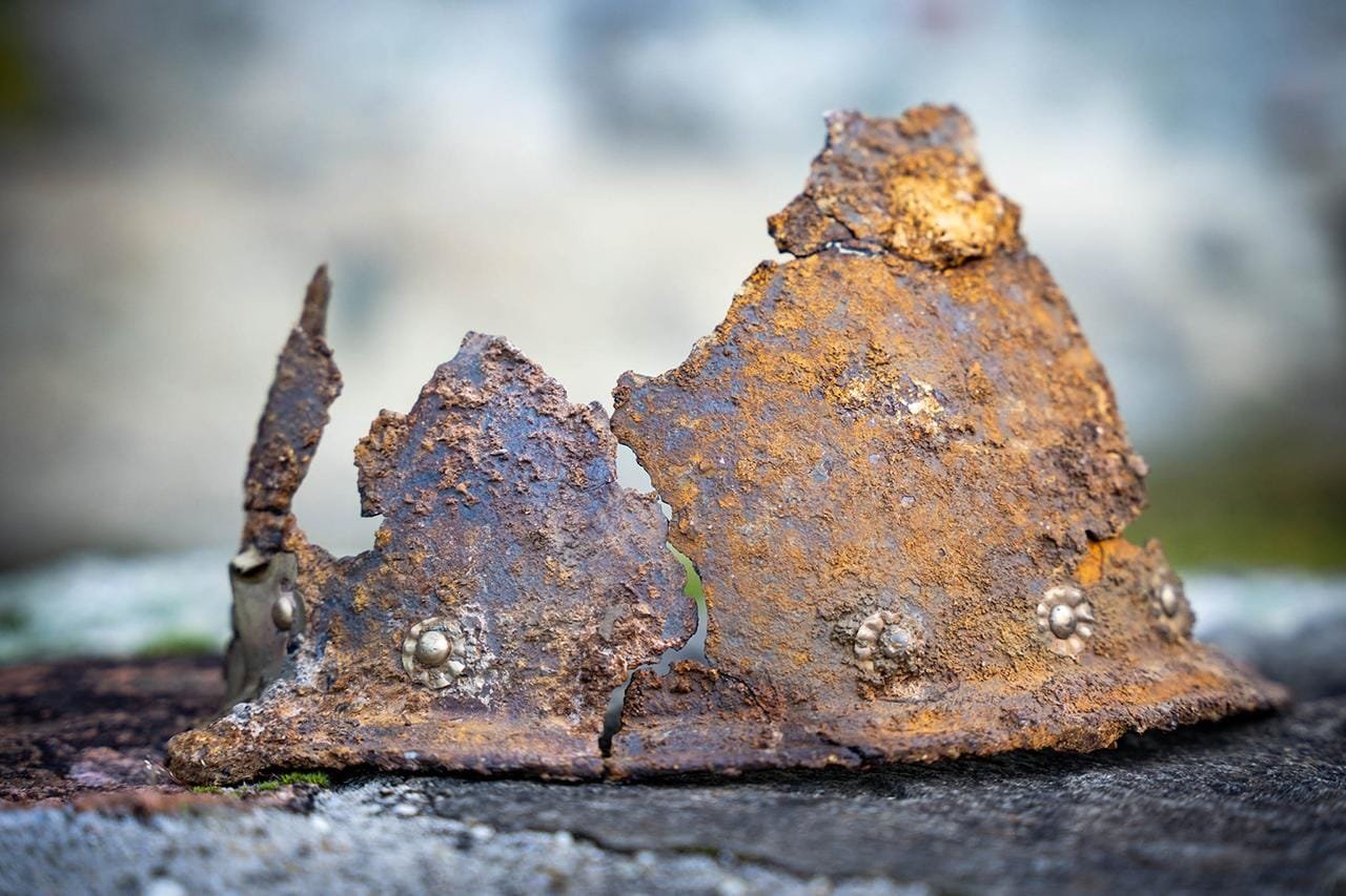 400-year-old military helmet unearthed in Visegrád during archaeological excavation