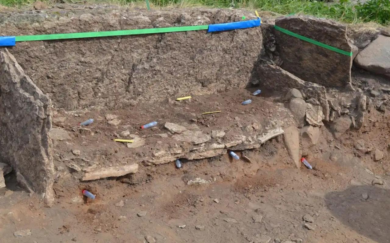 One of the oldest stone tombs in Sweden is intact from Neolithic times, but skulls are missing