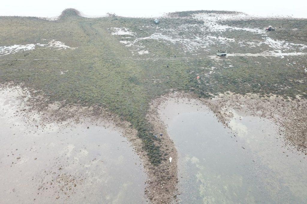 Submerged prehistoric fort uncovered in Clew Bay island