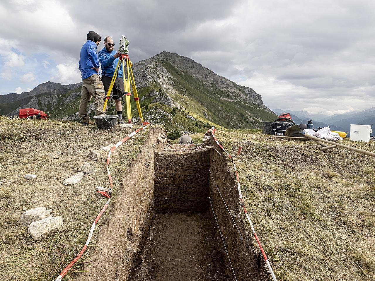 Ancient Roman military camp discovered in Swiss Alps