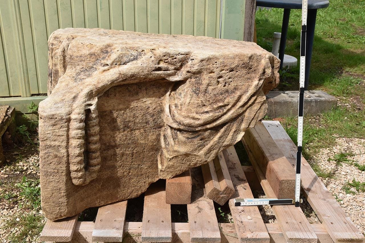 Fragments of Roman votive monument unearthed in Germany