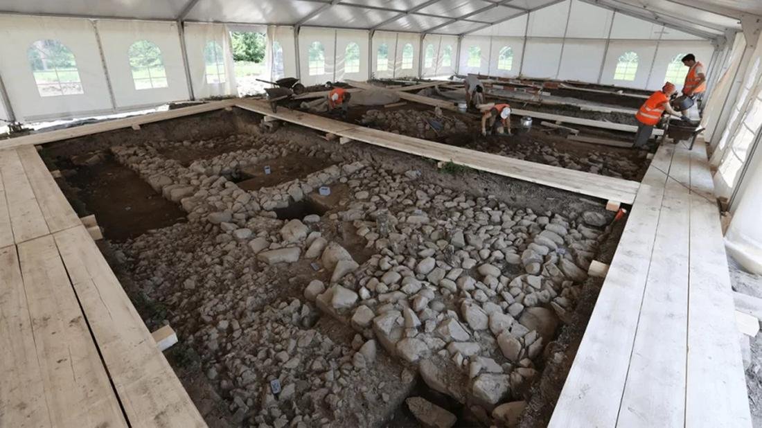 Large Roman complex unearthed in Swiss gravel quarry