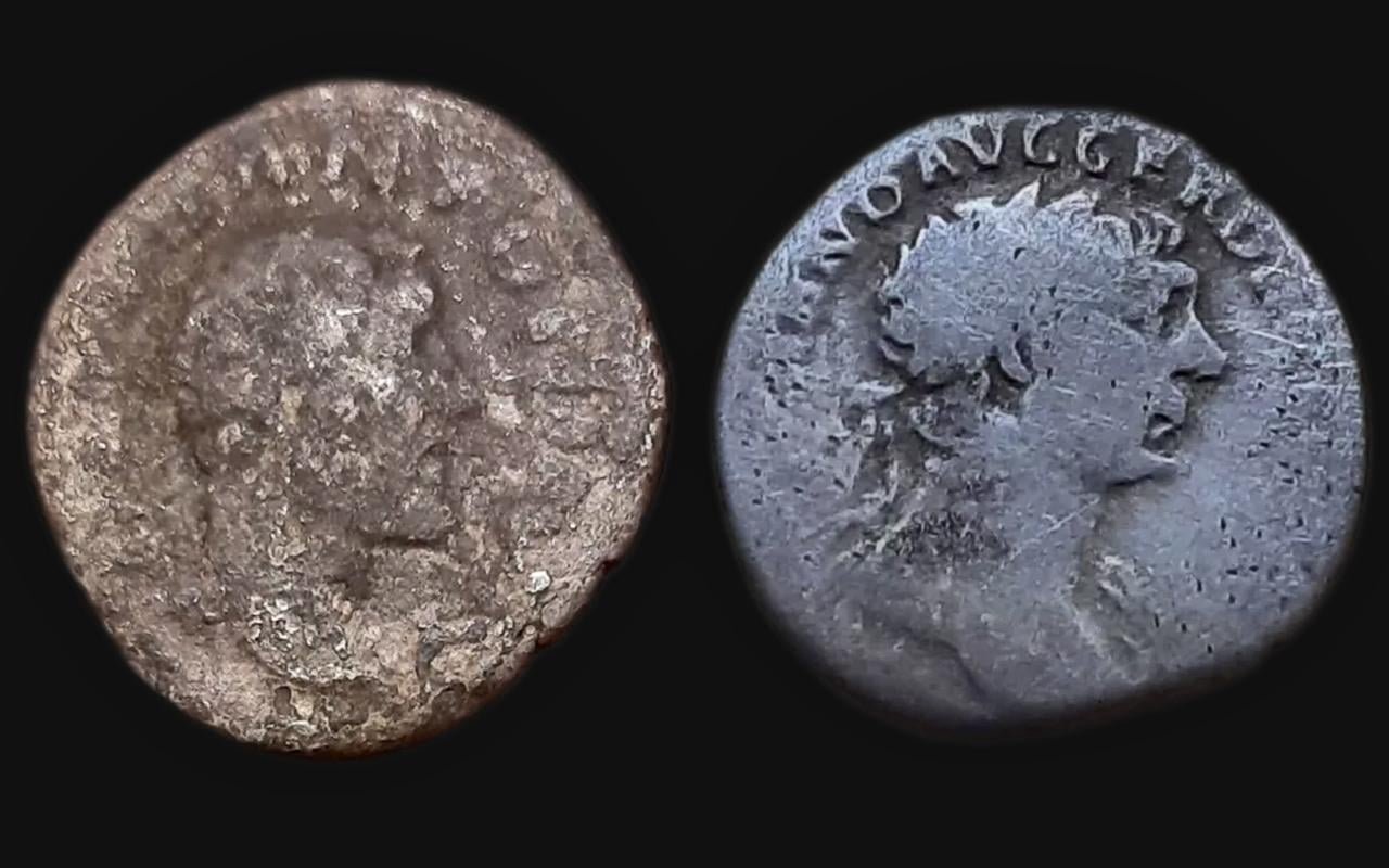 Pair of 2nd-century Roman coins found on island in Baltic Sea Pair of 2nd-century Roman coins found on island in Baltic Sea