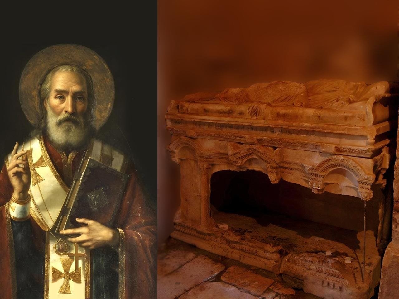 Sarcophagus of ‘real Santa Claus’ found at St. Nicholas Church in Turkey