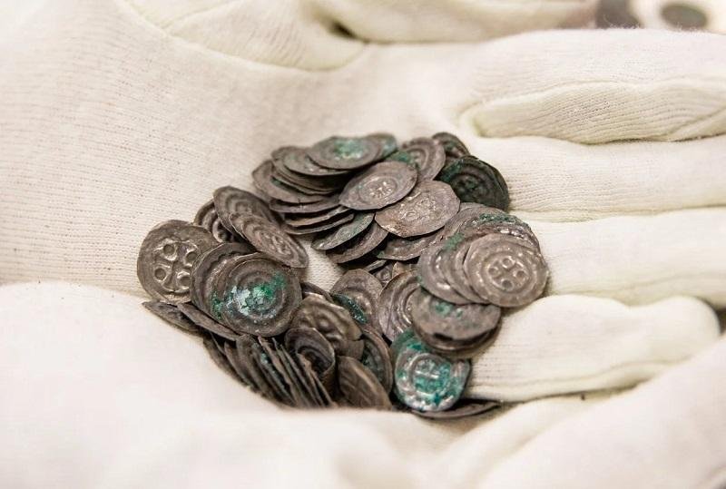 Trove of silver coins dating back to the 1100s discovered on Visingsö, Sweden