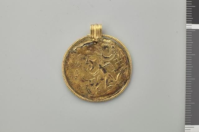 Detectorist finds Tudor gold pendant linked to Henry VIII and Katherine of Aragon Detectorist finds Tudor gold pendant linked to Henry VIII and Katherine of Aragon