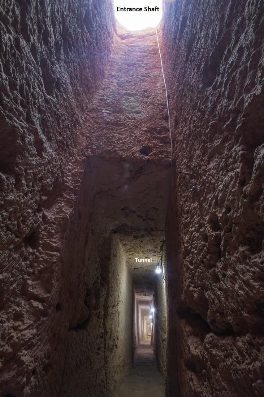 Archaeologists discover 4,300-foot-long tunnel beneath Egyptian temple