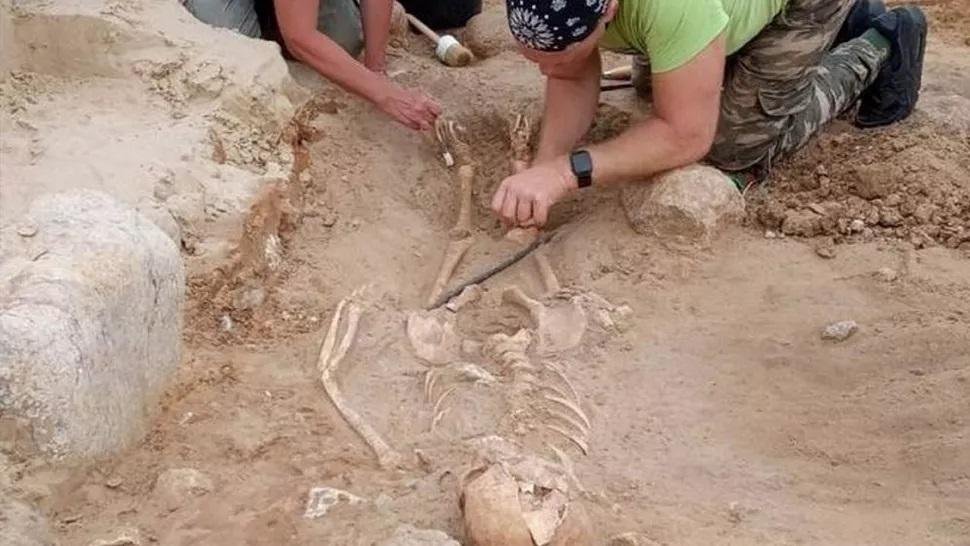 Archaeologists unearth 17th Century ‘vampire child’ burial in Poland