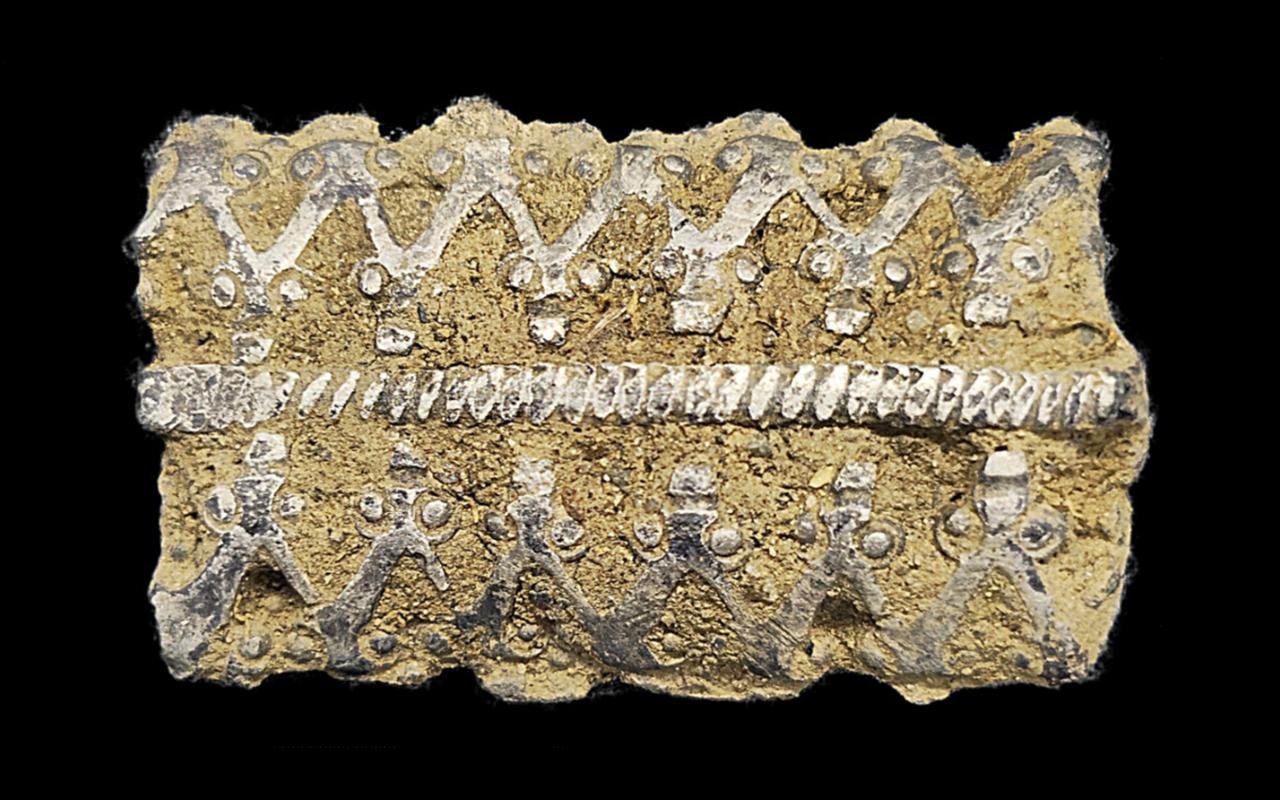 Viking Age silver bracelet unearthed by metal detectorist in Norway