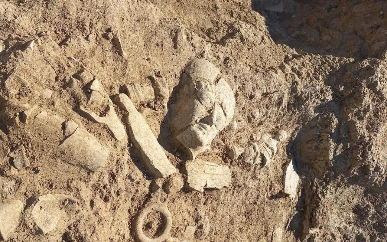 Votive offering of figurines found in Sicily’s Valley of the Temples