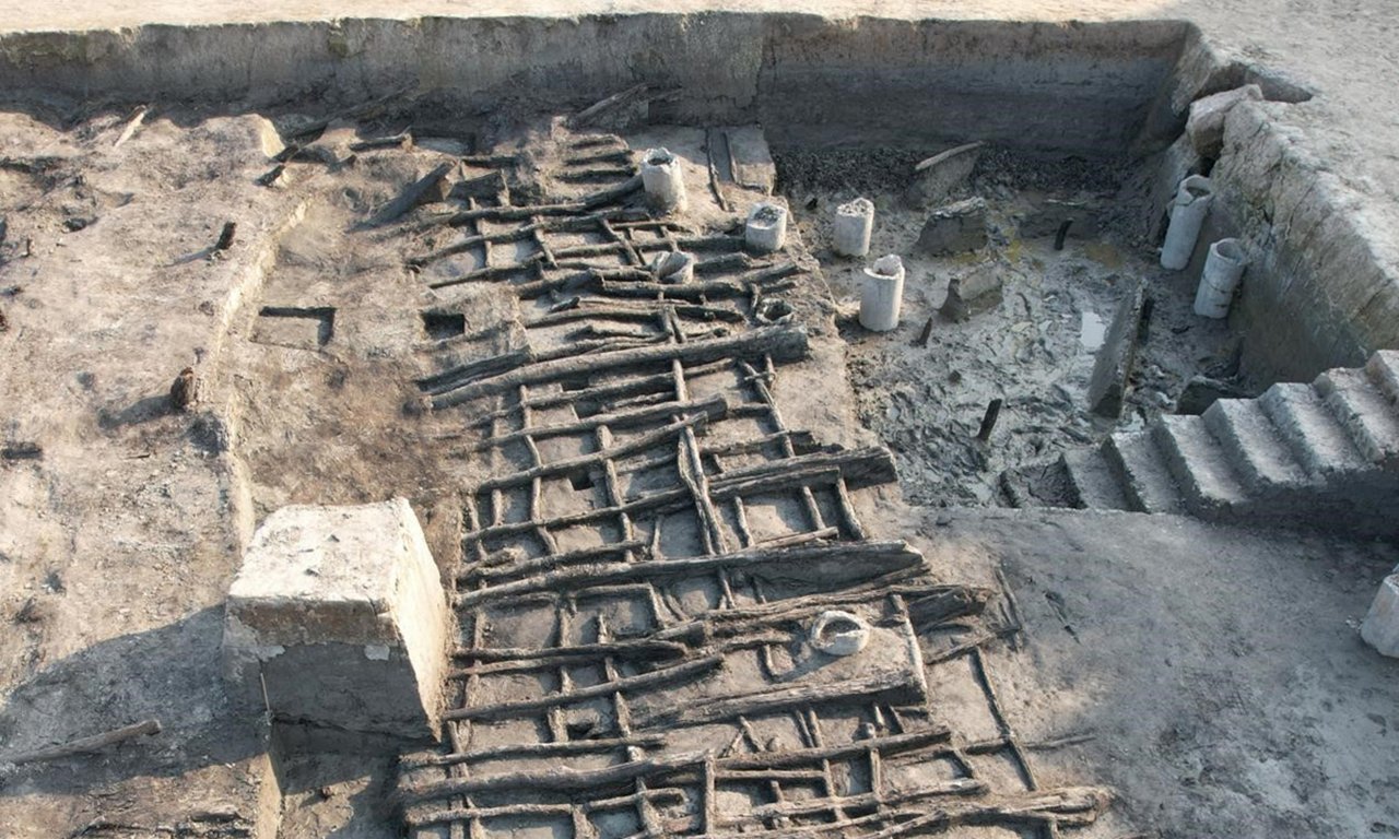 2,000-year-old large wooden houses uncovered in Zhejiang, revealing secrets of the Yue Kingdom